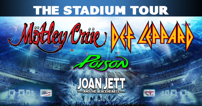 The Stadium Tour: Motley Crue, Def Leppard, Poison & Joan Jett and The Blackhearts at Truist Park