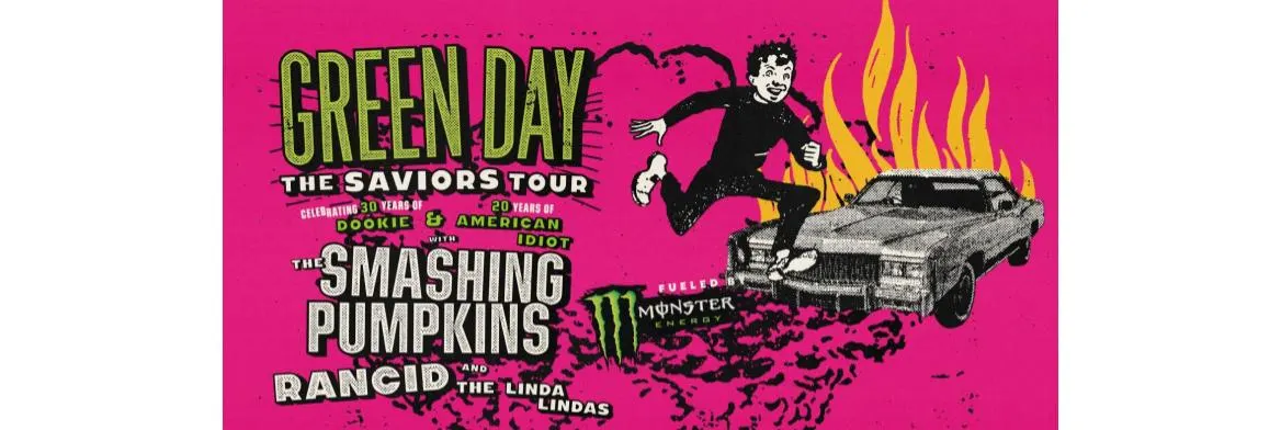 Green Day, The Smashing Pumpkins, Rancid & The Linda Lindas